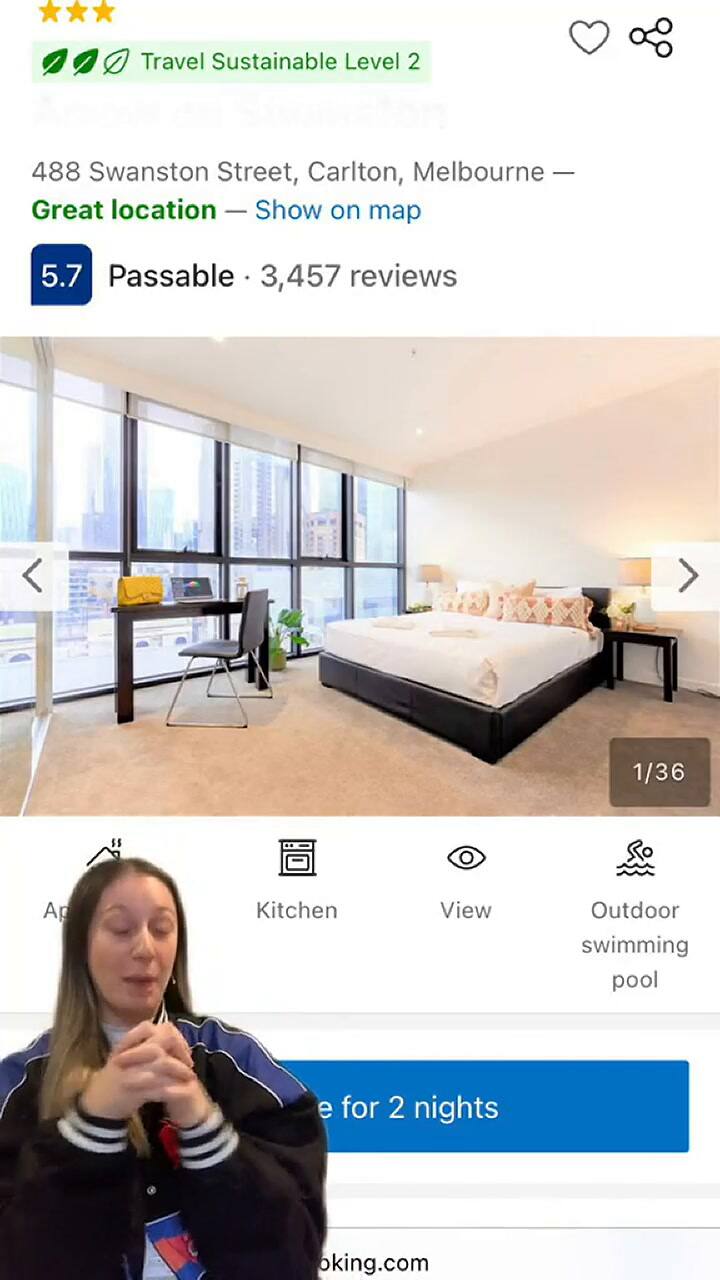 Una tiktoker expuso cómo la engañaron en una plataforma de alquiler de departamentos