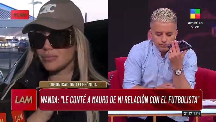 Wanda Nara confirmo su romance con Keita Balde