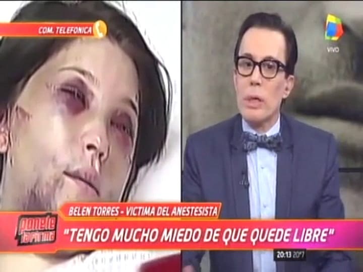 El testimonio de Belén Torres, la chica agredida por el anestesista