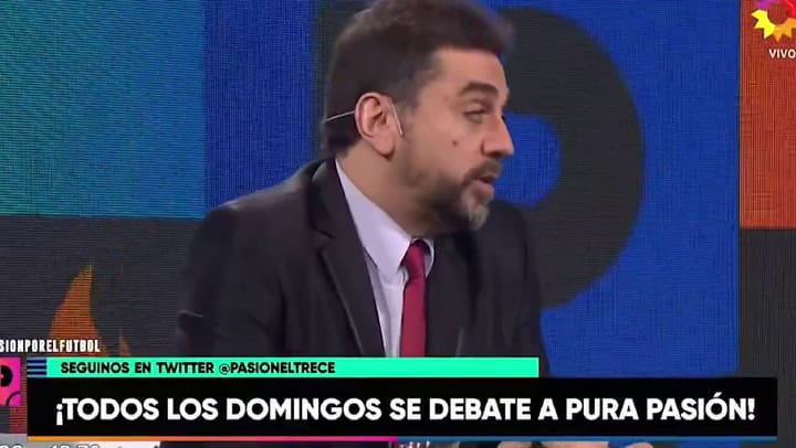 Nicolás Distasio cruzó a Federico Bulos por sus elogios a Gallardo