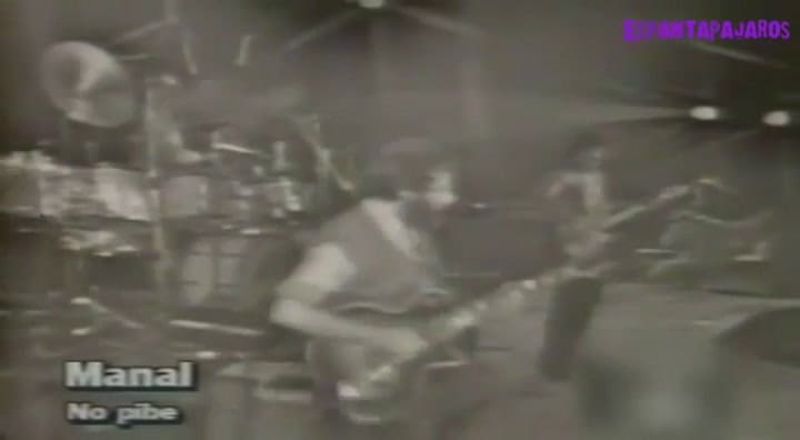 Manal, No pibe – Estadio Obras – Fuente: YouTube