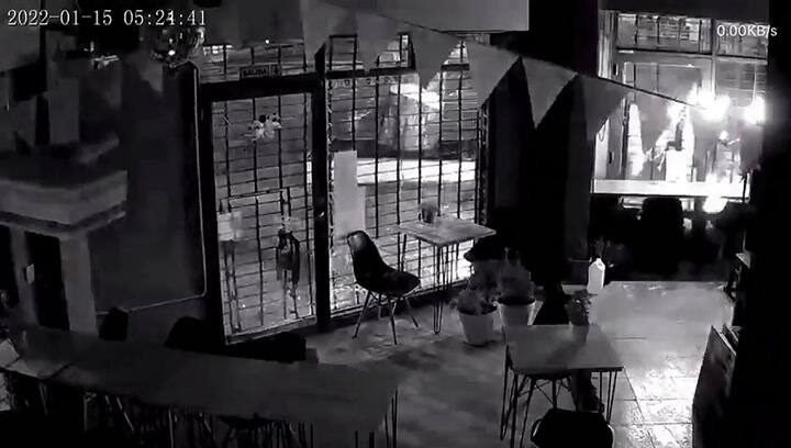 Así incendiaron el frente de Maricafé