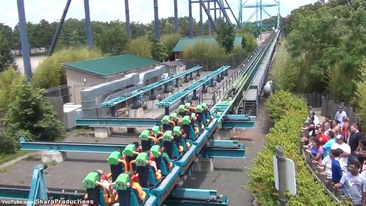 La montaña rusa Kingda Ka