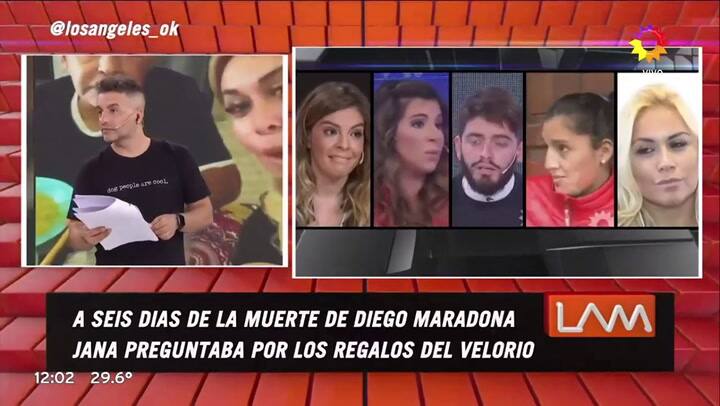 La reacción de Jana Maradona cuando Dalma propuso hacer una campaña en Twitter contra Matías Morla.