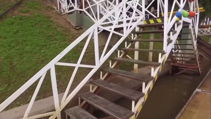 La casa del Tigre sin luz ni agua corriente de Germán Martitegui - Fuente: Telefe