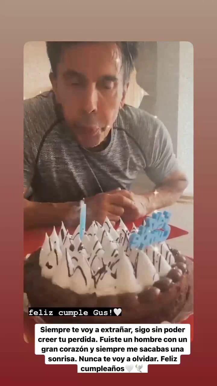 En su cumpleaños, Martita Fort recordó a Gustavo Martínez