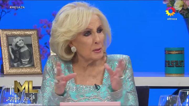 Aníbal Pachano le contó a Mirtha Legrand el nombre de su próxima obra