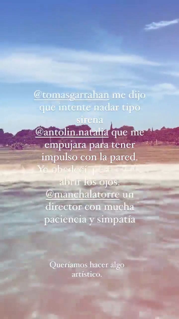 La China Suárez mostró el duro golpe que recibió en la cara en medio de una “producción artística”