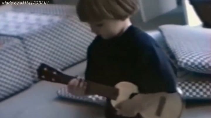 Conor Clapton junto a su mamá, Lory Del Santo