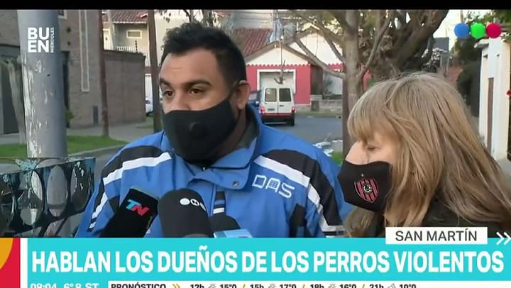 Testimonio dueño de los perros pitbull que atacaron a la mujer