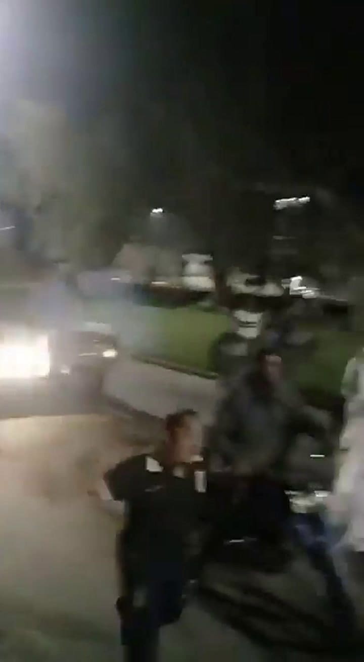 Caravana de la Uocra en La Plata