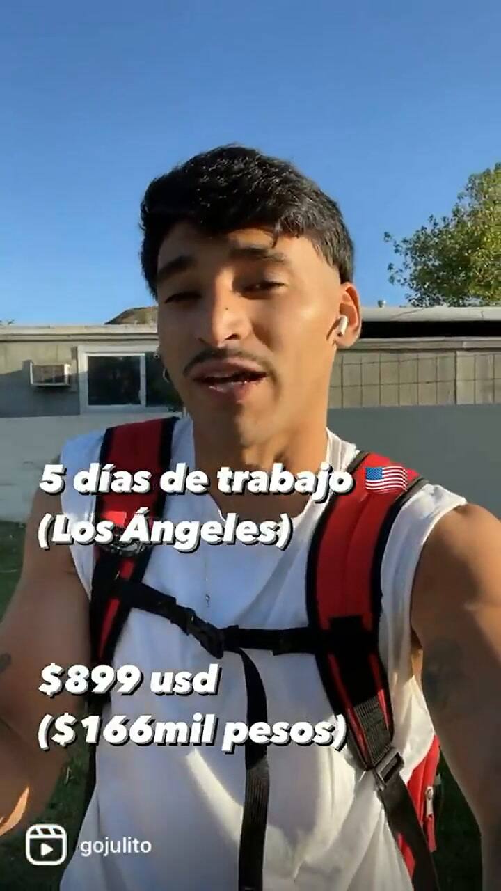 ¿Cuánto se gana por trabajar cinco días en una fábrica en Estados Unidos?