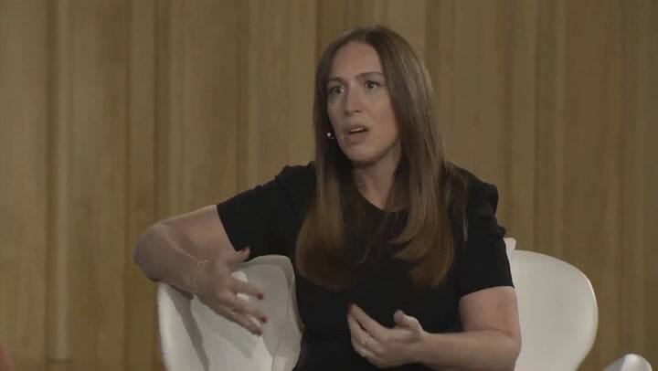 La exgobernadora de la provincia, María Eugenia Vidal, lanzó su libro en la Usina del Arte