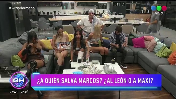 Marcos salvó de la placa a un compañero e GH