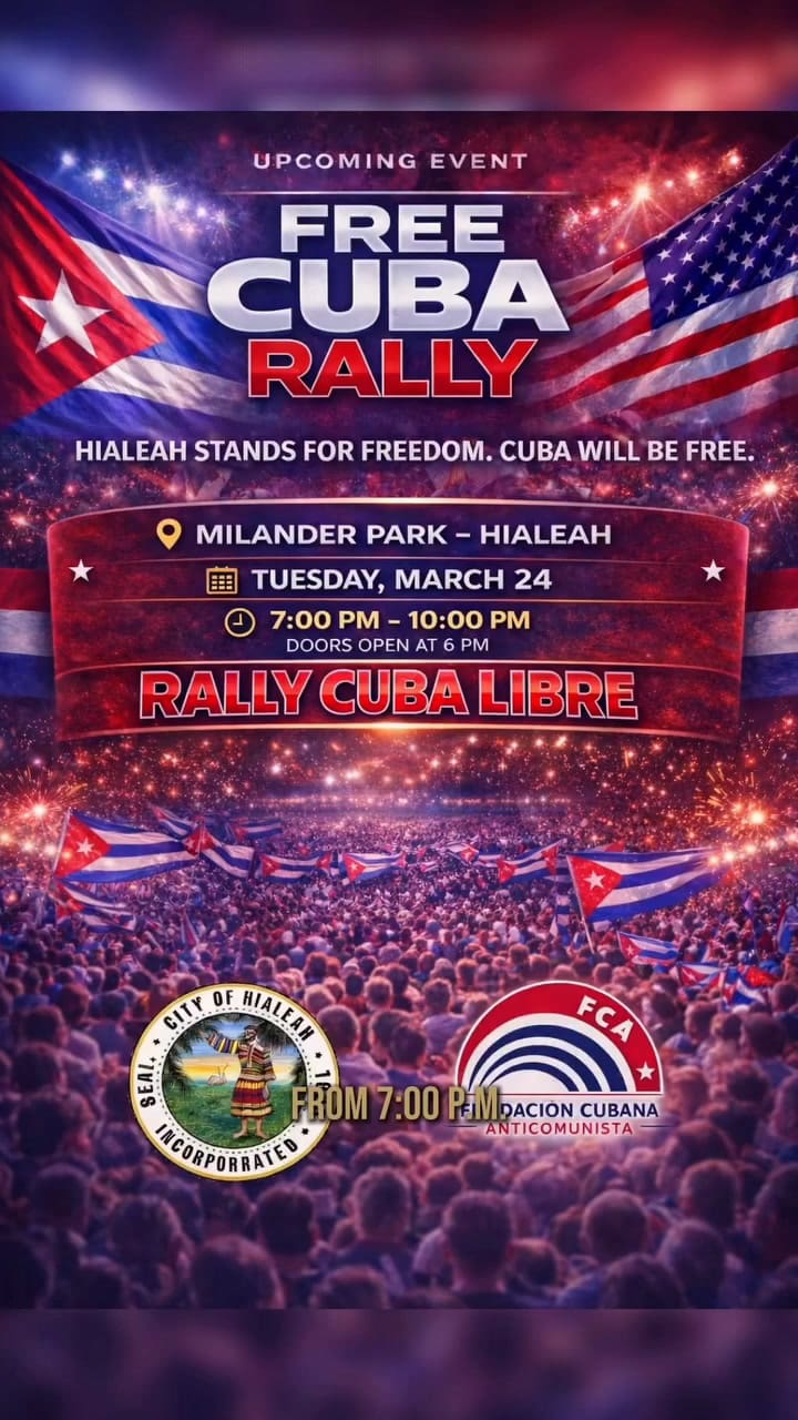 El alcalde de Hialeah apuntó contra el régimen cubano: “Los Castro tienen que irse”