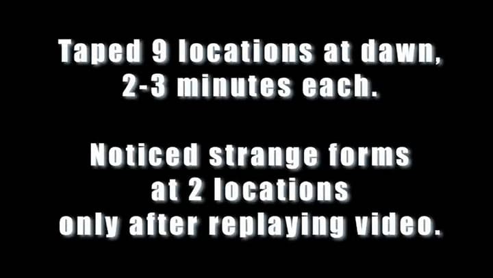 Imágenes siniestras en el que un día fue el campo de batalla en Gettysburg