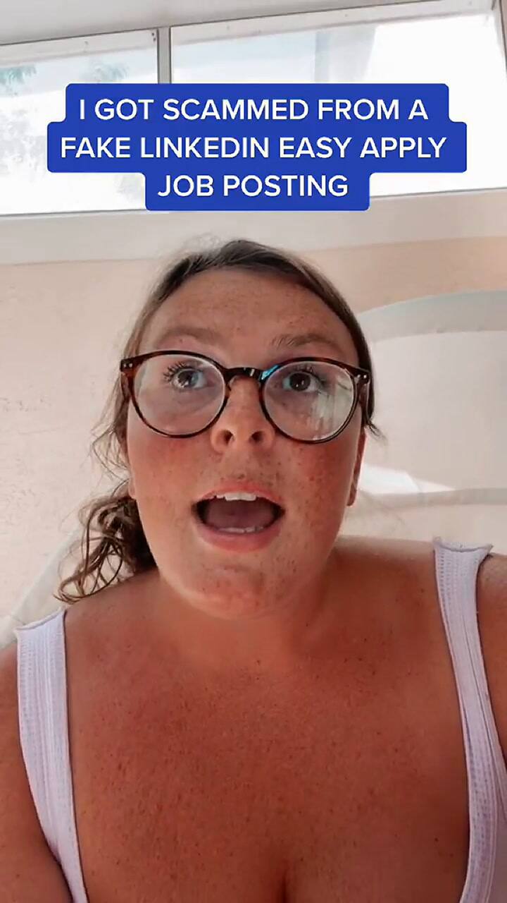Joven explica cómo fue estafada a través de una oferta laboral en Linkedin: parte 1