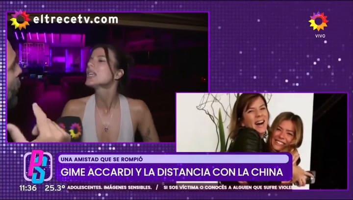 Gimena Accardi opinó del escándalo entre Wanda Nara, la China Suárez y Mauro Icardi