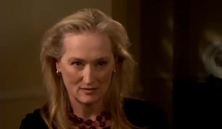 La relevación de Meryl Streep sobre el rodaje de Los puentes de Madison