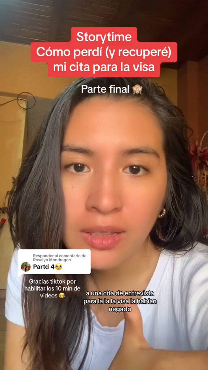 Perdió su cita para la visa y así la recuperó