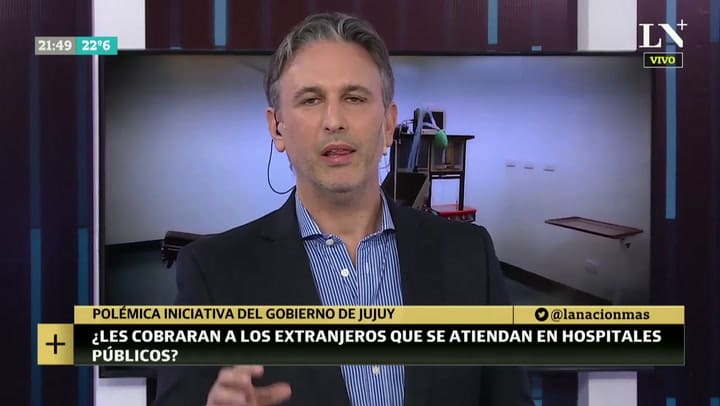 Gustavo Bohuid: 'Queremos que Bolivia pague por la atención medica en nuestros hospitales públicos'