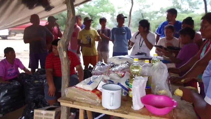 Así viven los afectados por las crecidas del río Pilcomayo y Bermejo