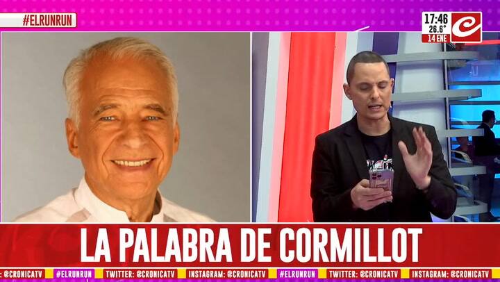 Lio Pecoraro se comunico con Alberto Cormillot, quien fue internado el viernes 12 de enero