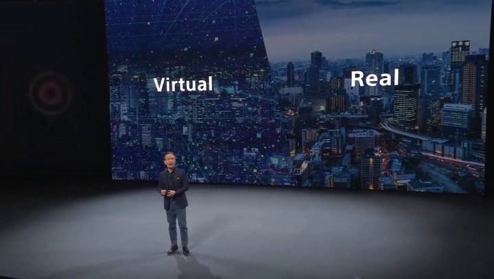 El anuncio de los anteojos de realidad extendida de Sony en la CES 2024