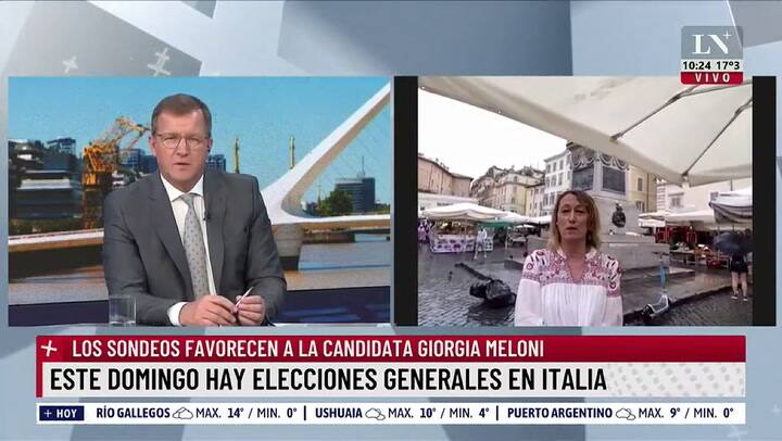 Elecciones en Italia: los sondeos favorecen a Gioria Meloni. Análisis de Elisabetta Piqué.