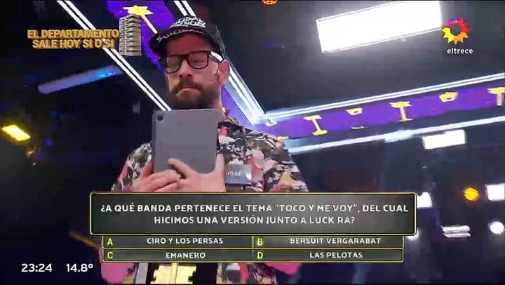 Jose gano el departamento en Los 8 escalones