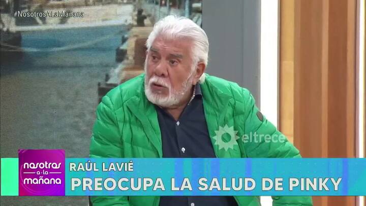 Raúl Lavié habló sobre la salud de Pinky y su relación con su hijo Gastón Satragno.