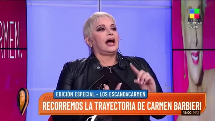 La sorpresa de Carmen Barbieri por la foto de una famosa desnuda que encontró entre las cosas de San
