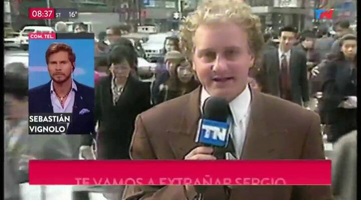 Emocionado, el Pollo Vignolo recuerda a Sergio Gendler - Fuente: TN