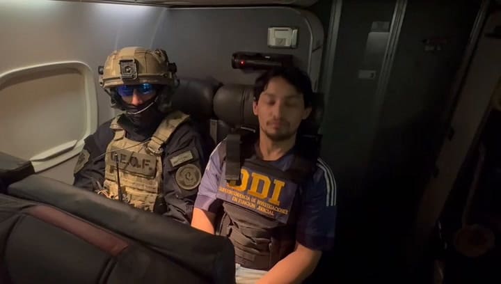 El ladero de Pequeño J fue trasladado a la Argentina