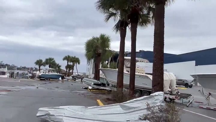 Daños en zonas de Florida