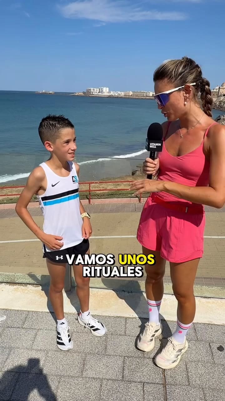La historia de Iván Blanco: tiene 10 años e hizo 5 k en 17 minutos
