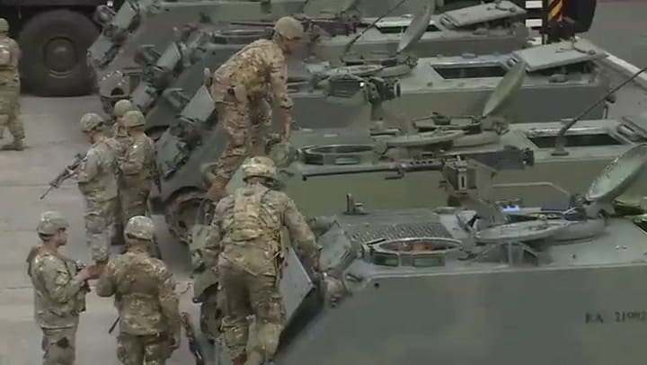 Así se preparó el ejército para el operativo del G-20