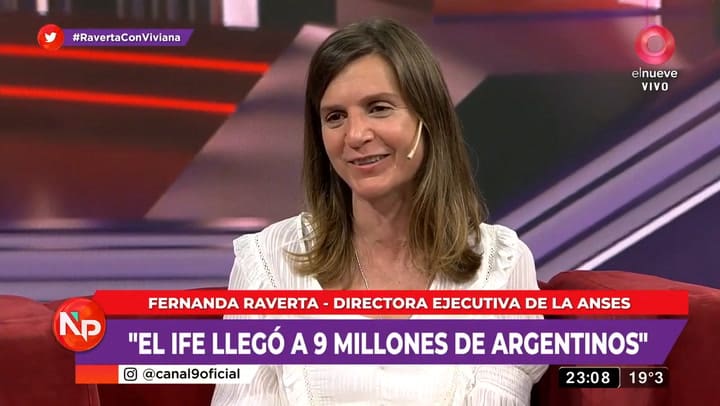 Fernanda Raverta: “Me encantaría ser la favorita de Cristina” - Fuente: elnueve