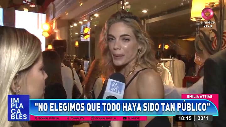 Emilia Attias hablo de su separacion del Turco Naim