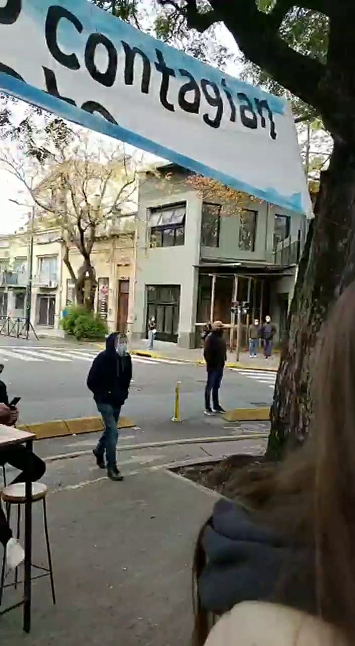 Protesta de gastronómicos