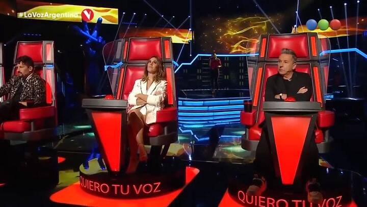 La Voz Argentina 2021: audiencia a ciegas de Antonella Domínguez - Fuente: Telefe