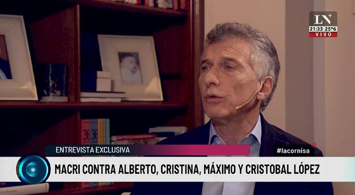 Macri: 'No me anoto en ninguna carrera'