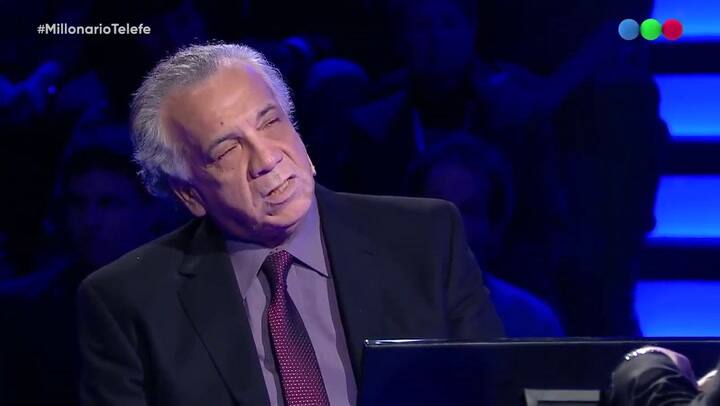 El hombre que vive en la calle y que ganó 500 mil pesos en '¿Quién quiere ser millonario?' - Fuente: