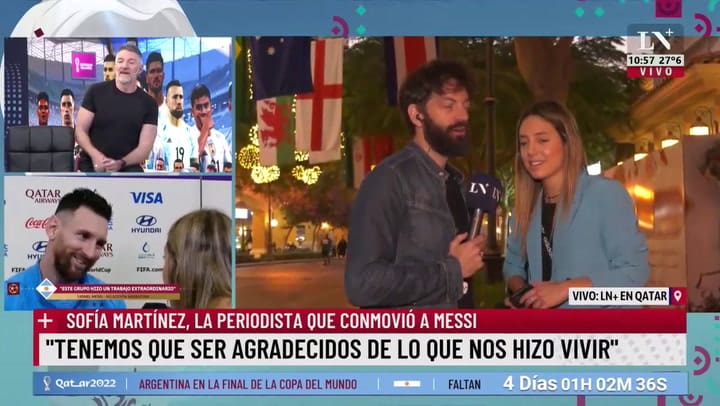 Sofía Martínez en LN+