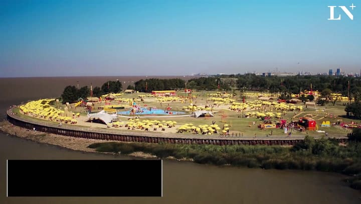 La imágenes exponen zonas como Capital Federal, Vicente López y San Isidro