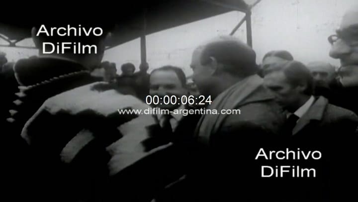 Inaguración del monumento a Kennedy en La Pampa