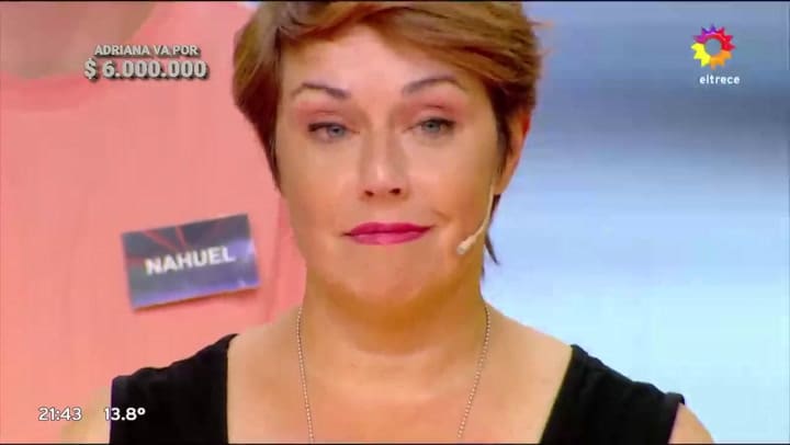 La participante de los 8 escalones sorprendió al contar cómo conoció a su marido