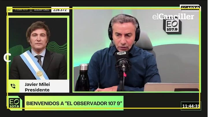 Milei anunció el regreso de las retenciones