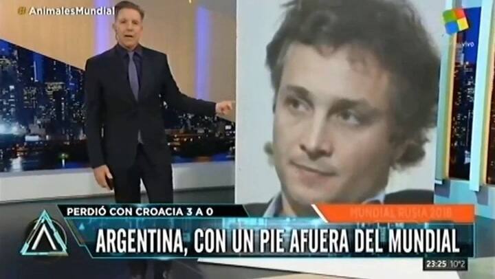 Fantino muy enojado tras la derrota de la selección ante Croacia - Fuente: América