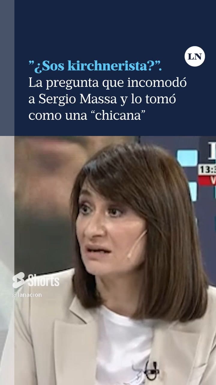 La Pregunta De María Laura Santillán Que Incomodó Al Candidato Sergio Massa
